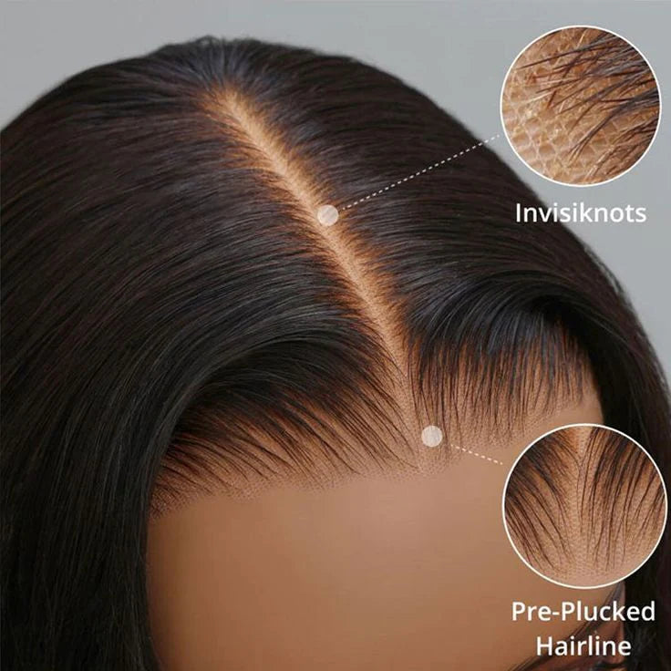 6x5 Pre-cut Glueless Wig - Straight - Wild Shuga