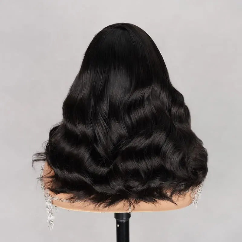 6x5 Body Wave Pre-cut Short Hair Glueless Wig - Wild Shuga