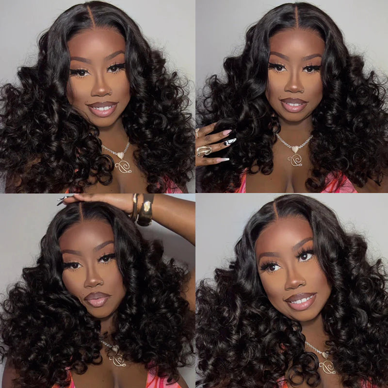 Funmi Curly 6x5 Pre-cut Short Glueless Wig - Wild Shuga